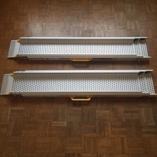 A PAIR of The Ramp People 3m Telescopic Channel Wheelchair Ramps COLLECTION ONLY