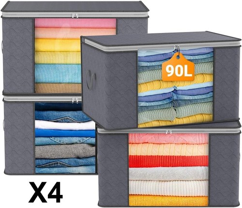 Clothes storage bags with - storage,