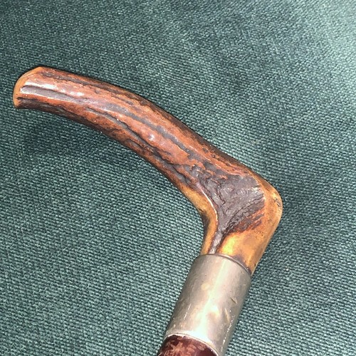 Vintage wooden walking stick - walking,