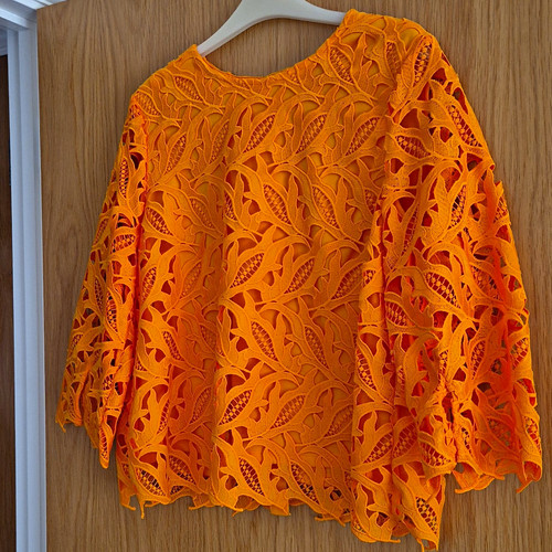 Marks spencer orange - spencer, floral