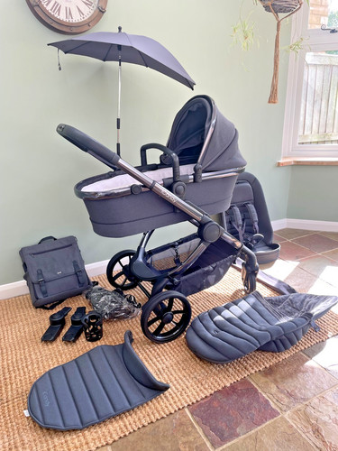 Icandy peach dark grey - peach, 7