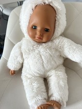 Peterkin - Dolls World Bunny Rabbit Baby Doll in White Vintage Large