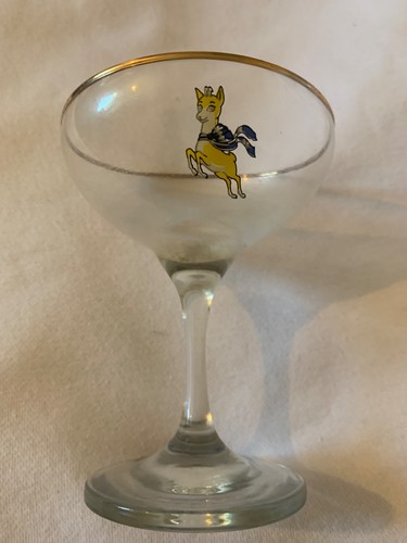 1970s vintage babycham glasses - 1970s,