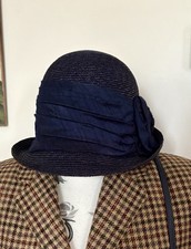 Women’s Periwinkle Wedding Ascot Races Hat NEW Mother Of The Bride