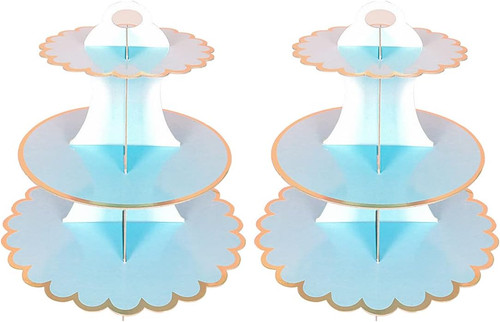 Pack cardboard cake stand - 2, 3