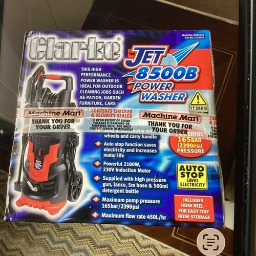Clarke jet 8500b - jet, 2100w