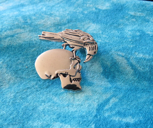Alternative gothic biker crow - alternative,