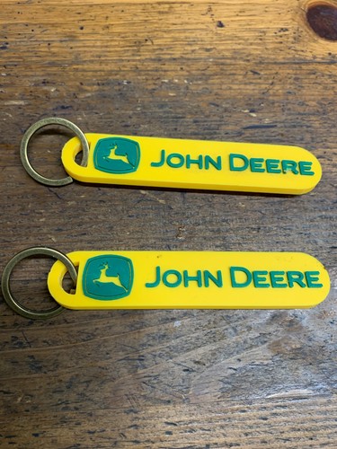 John deere key ring - deere, logo