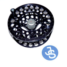 rare Vision Nite Salmon fly reel SPARE SPOOL ONLY 4-1/4" DIA BLACK, UNUSED