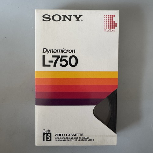 Sony betamax 750 dynamicron - sony,