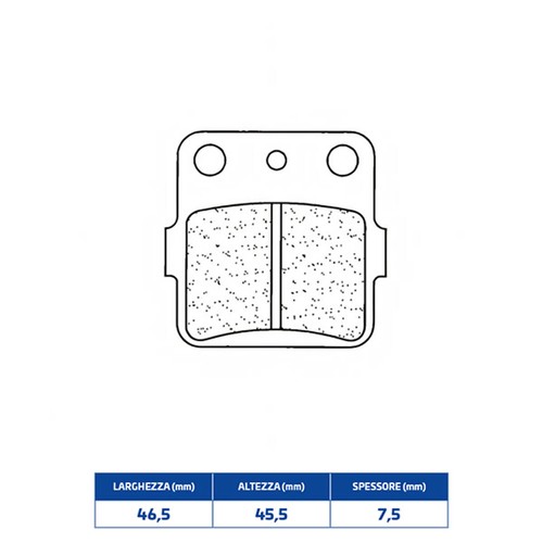 Sintered brake pads for yamaha - sintered,