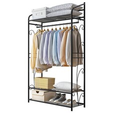 Vintage Garment Clothes Rail