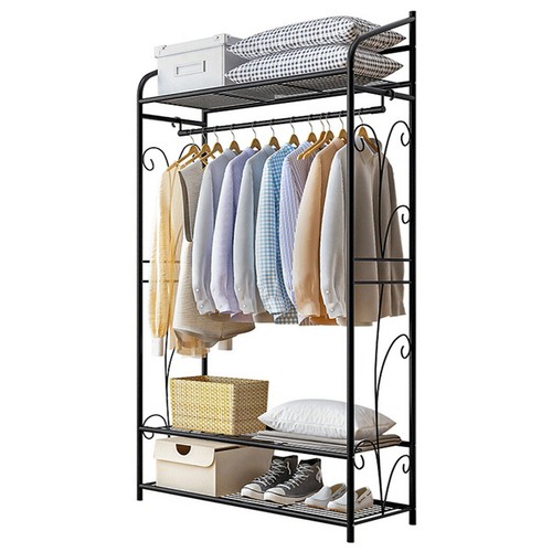 Vintage garment clothes rail - garment,
