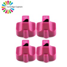 4 Magenta INK Compatible with HP 363 Ink PHOTOSMART C5180 C6180 C7180 C7280