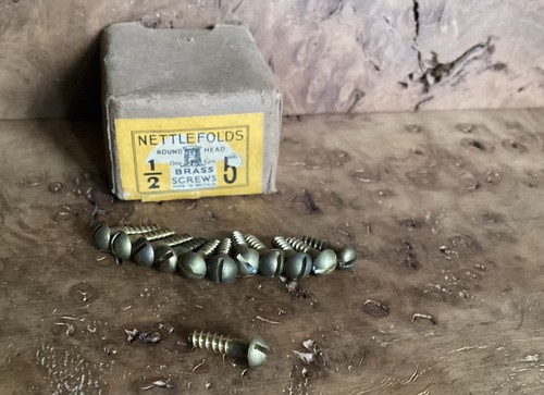 5 nettlefolds brass - x,