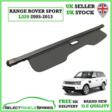 NEW RANGE ROVER SPORT L320 PARCEL SHELF BOOT LOAD COVER BLACK 2005-2013
