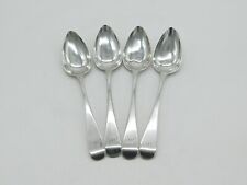 Dumfries Scottish Provincial Georgian Sterling Silver Teaspoons 1820 Antique