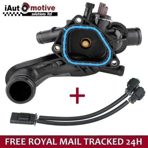 Thermostat housing with - thermostat, sensor