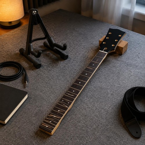 Les paul neck maple wood - les,