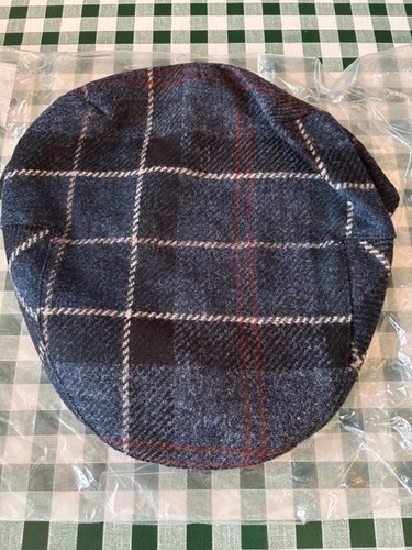 Barbour crieff flat cap - flat, (navy