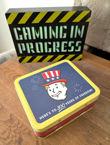 Fallout vault boy metal - vault,