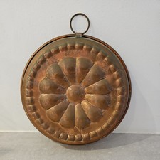 Vintage copper jelly mould