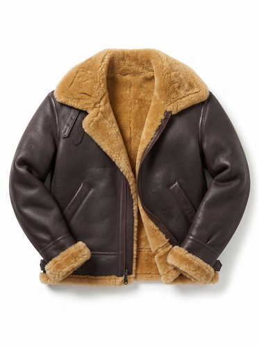 Mens raf aviator sheep skin - sheep,