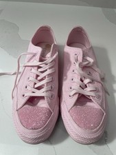 Converse Glitter Toe Pink 5