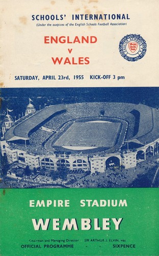 England wales schoolboy - england, v