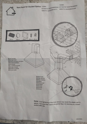 Wren kitchens ducting - kitchens, kit