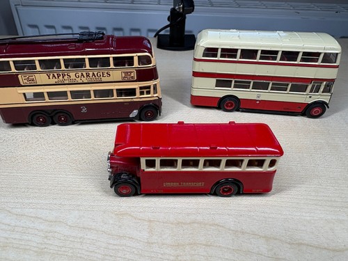 Vintage corgi buses - x,