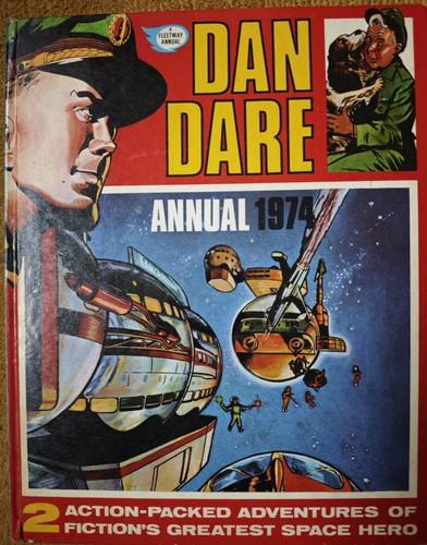 Dan dare annual 1974 eagle - dan,
