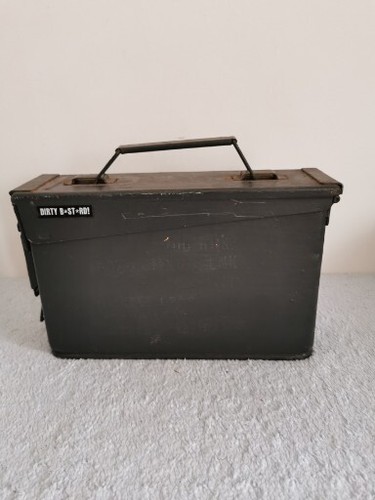 Army ammo metal container - army, box