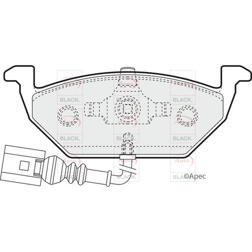Brake pads set for - brake,