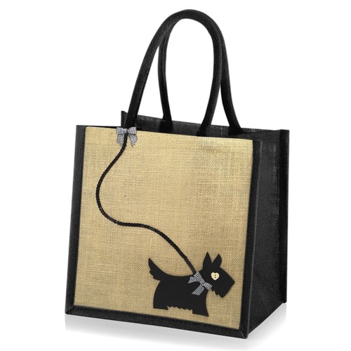 Jute hessian lunch shopping - hessian,