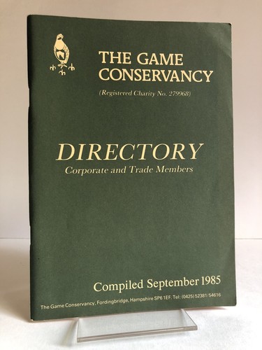 Scarce the game conservancy - "the,