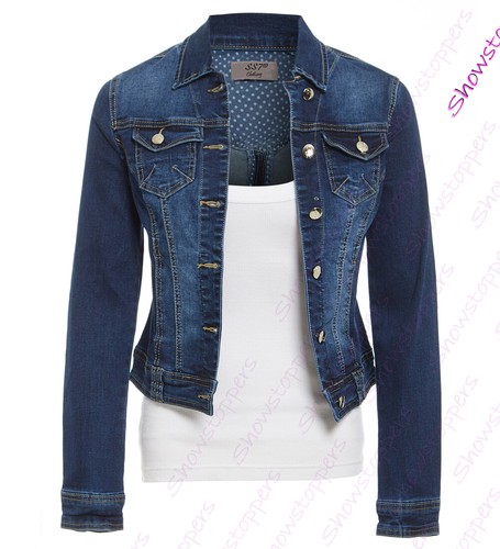Womens indigo denim - indigo, jacket