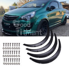 For Vauxhall Opel Astra H J 4Pcs Fender Flares Extra Wide Body Kit Wheel Arches
