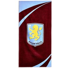 Aston Villa FC - Towel - Clothing - Approx 140cm x 70cm 55in x 28in  - S300z