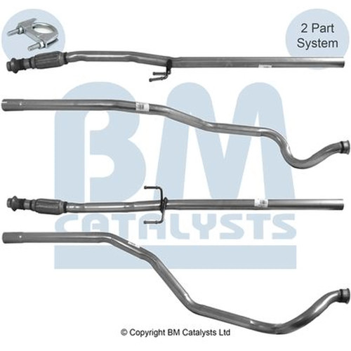 Catalysts exhaust pipe od - bm,