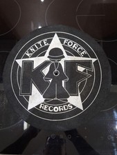 Knite Force Records Slipmat. Hardcore, Rave, Jungle ,DNB, Happy Hardcore