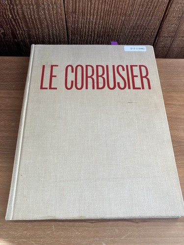 Corbusier monograph - le,