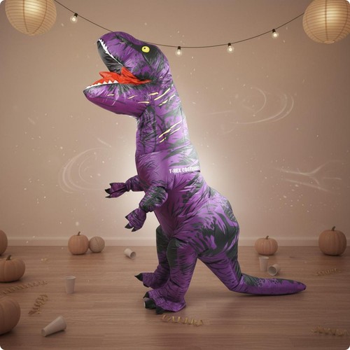 Inflatable dinosaur costume - dinosaur,