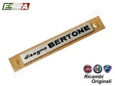 Genuine Alfa Romeo GT "BERTONE" badge 60684624 new, factory