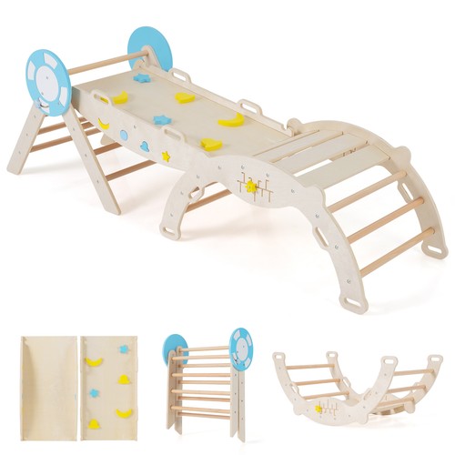 Indoor wooden baby triangle - wooden,