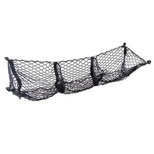 Rear Trunk 3-Pockets Cargo Net Storage Organizer for SUV Car Pickup Truck xg