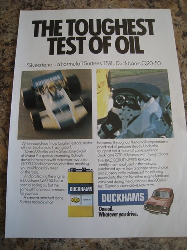 Toughest test oil - toughest,