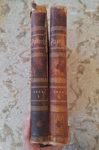 Punch magazine 1904 bound - 1904,