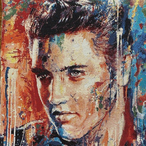 Elvis presley tapestry - elvis, panels