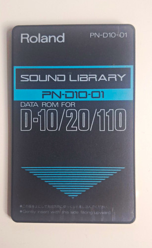 Roland d10 sound library - pn-d10-01,